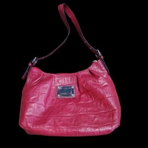 Nicole Miller Chic Red Shoulder Bag